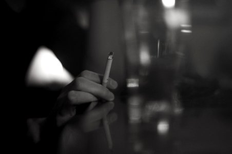 Black, Smoke, Cigar photo