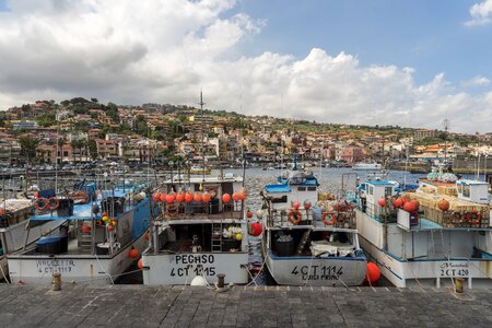 Boats harbor port