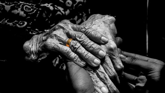 Venezuela, Rings, Old woman photo
