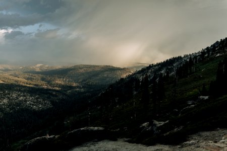 Yosemite national park, United states, Moody photo