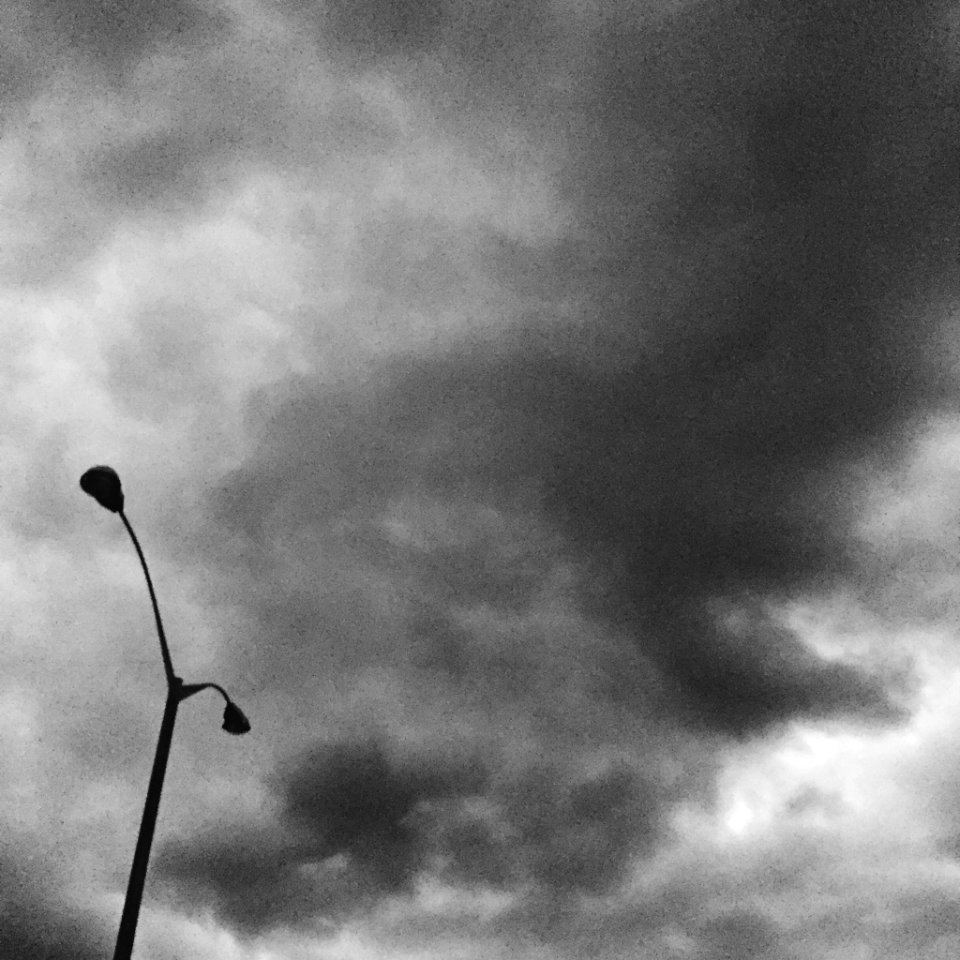 Winter, Gloomy day, Rain
