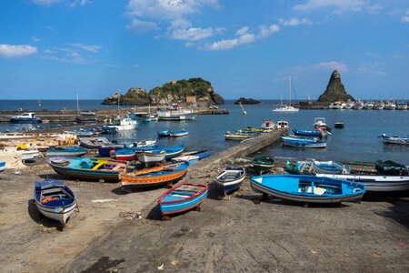 Boats harbor port photo