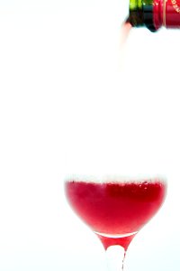 Red, Wine bottle, Wine glass photo