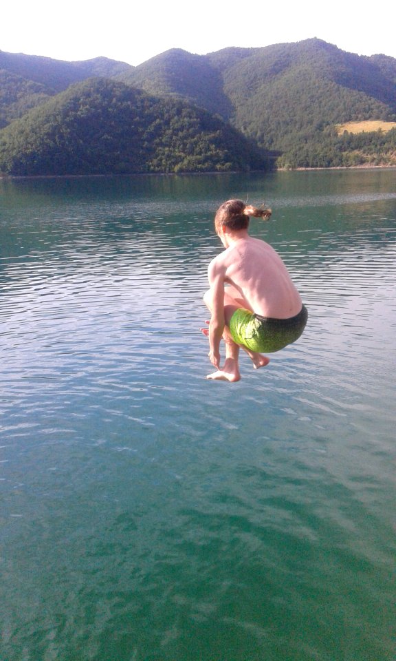 Gazivodsko jezero, Scape, Jumping