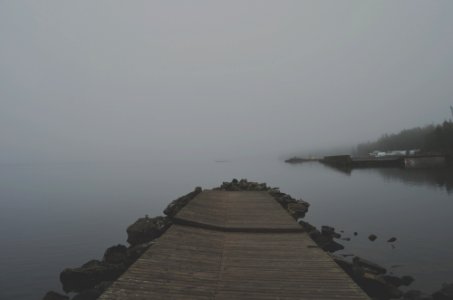 brown dock during daytime photo