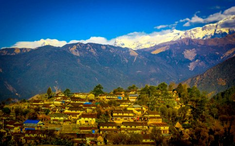 Nepal, Himalayas, Mountain photo