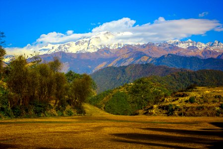 Nepal, Lamjung, Field photo