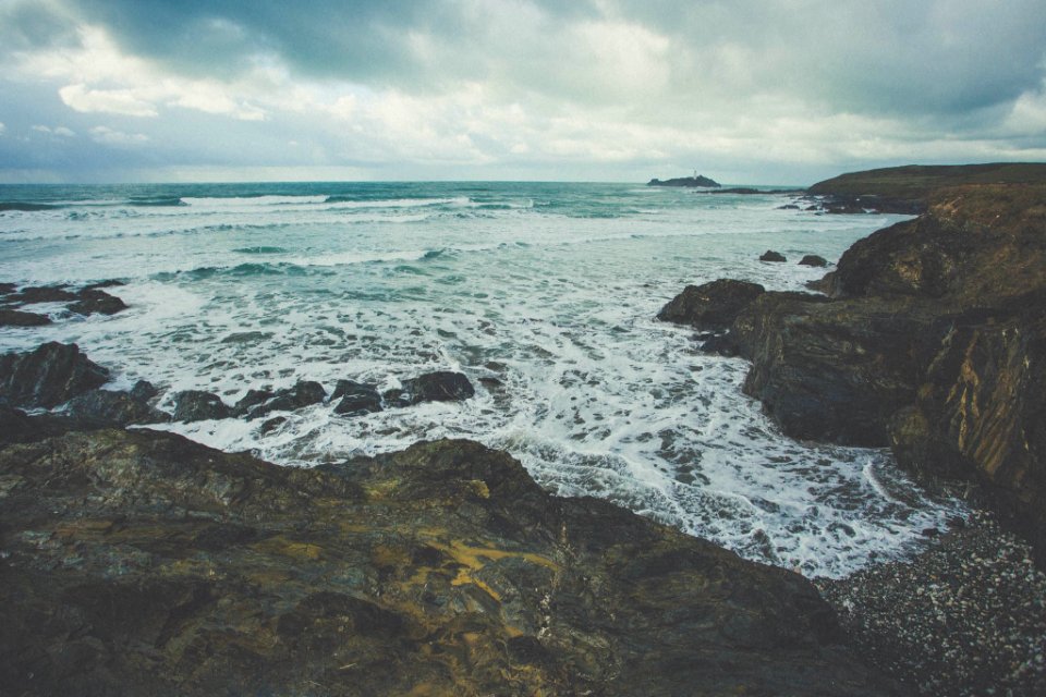 Godrevy lighthouse, United kingdom, Godrevy
