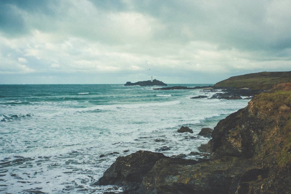 Godrevy lighthouse, United kingdom, Godrevy