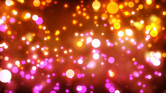Bokeh abstract background