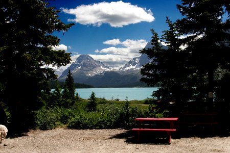 British columbia, Canada, Picnic table