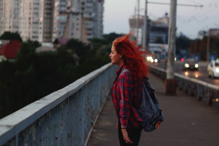 Backpack, Travelling girl, Inspiring