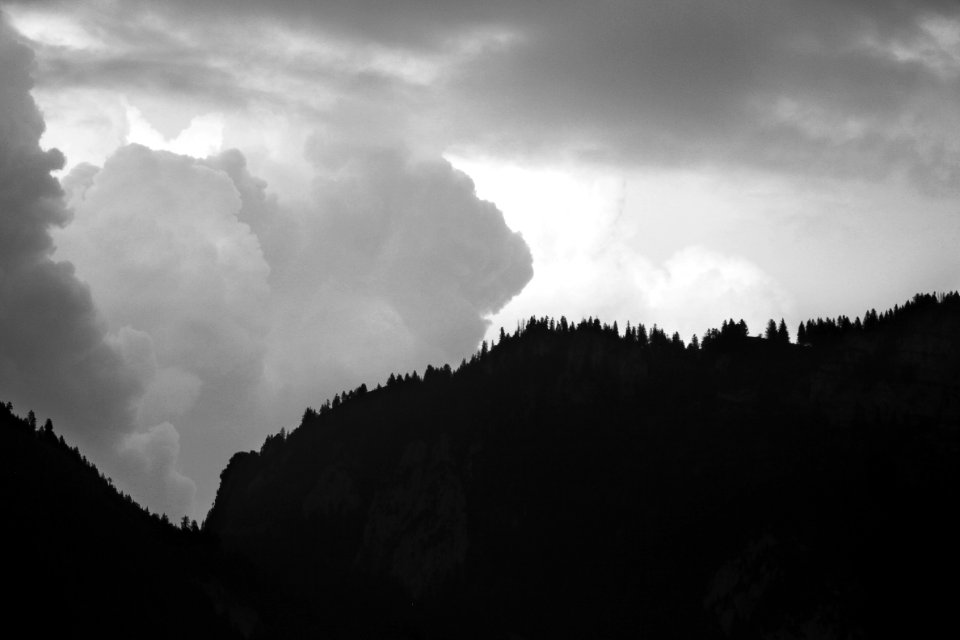 Hohenems, Austria, Horizon