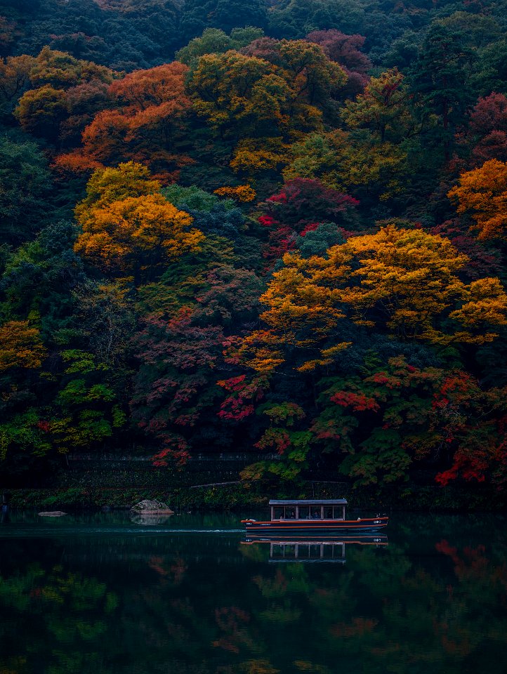 Japan, Arashiyama station, Ky to shi