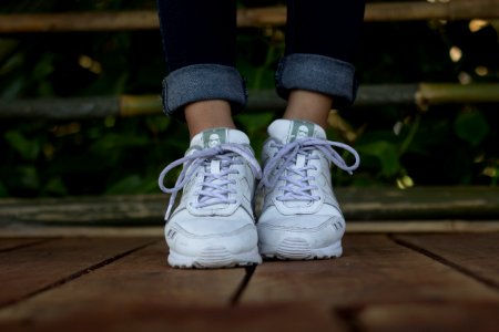 Kicks, Foot, Denim photo