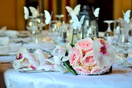 Table wedding cutlery wedding photo