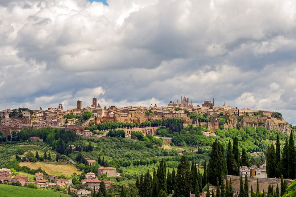 Italy middle ages landscape
