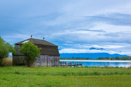 Chiemsee water landscape photo