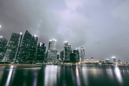 Singapore, Lights, Southeast asia photo