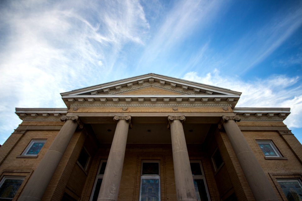 Architecture, Moulding, Dramatic sky