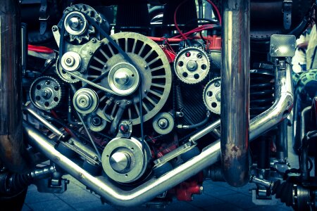 Engine technique car