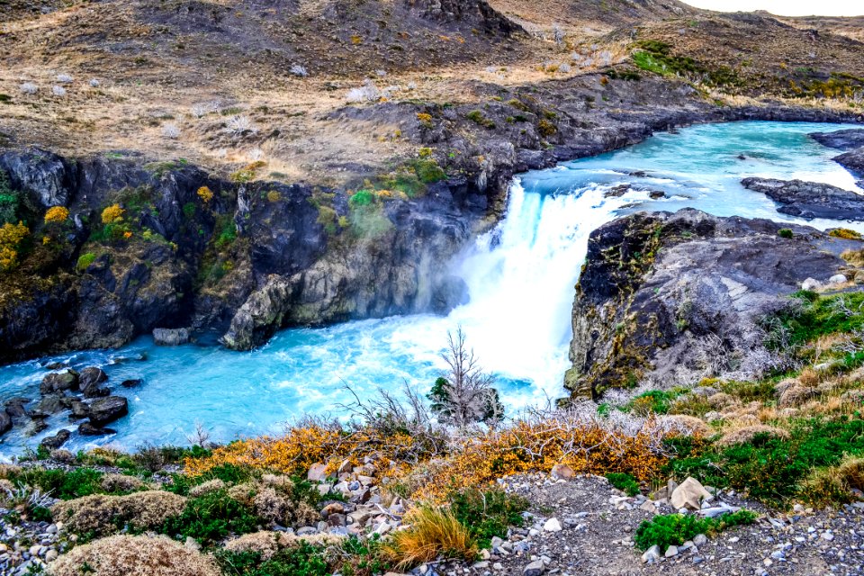 Chile, Torres del paine national park, Banks