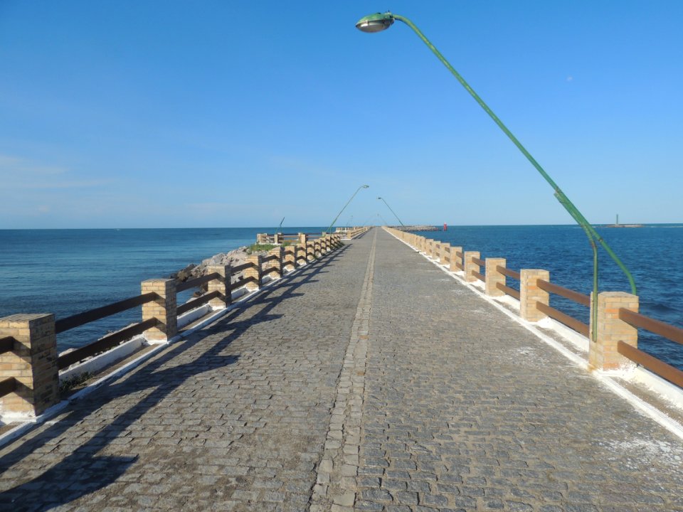Seascape, Building, Bridge