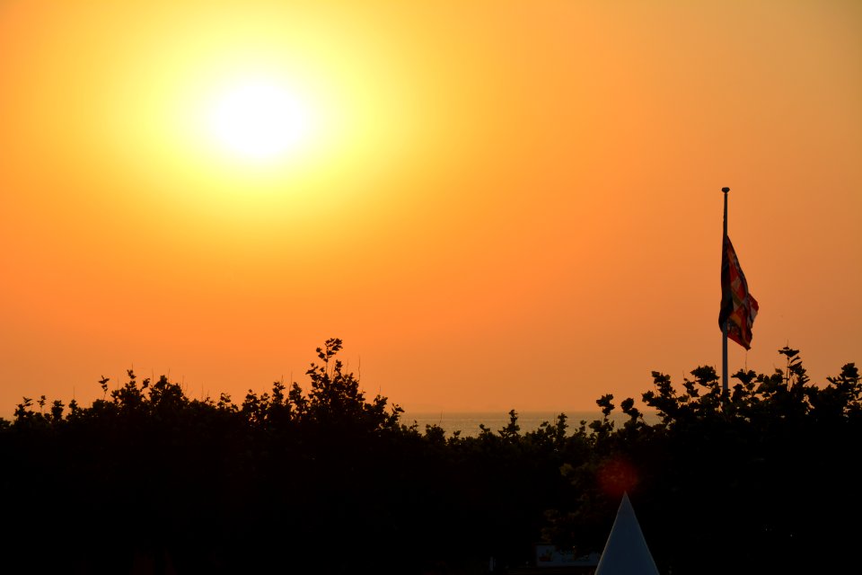 Groenbrode, Germany, Sun