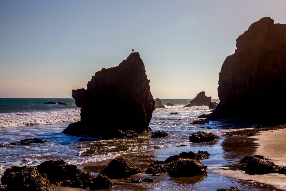 El matador beach road, Malibu, United states photo