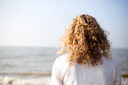 Netherl, Beach, Curls photo