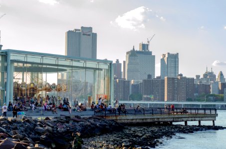 Brooklyn bridge, Janes carousal, Brooklyn photo