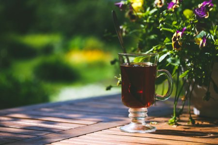 Summer, Teatime, Garden photo