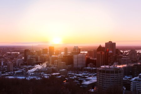 Montreal, Canada, Sunset photo