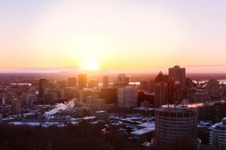 Montreal, Canada, Sunset