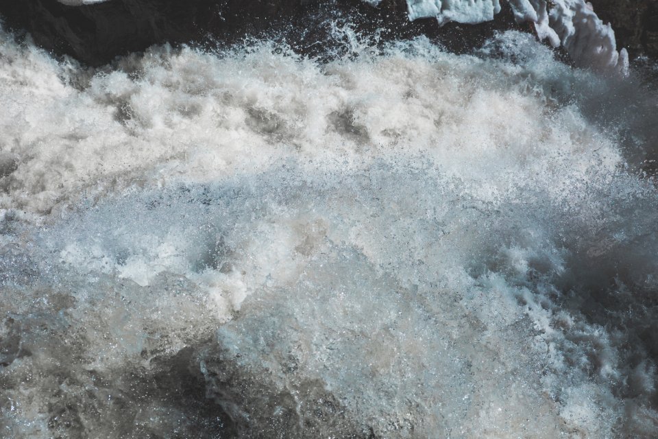 Sainte agathe des monts, Canada, Stream photo