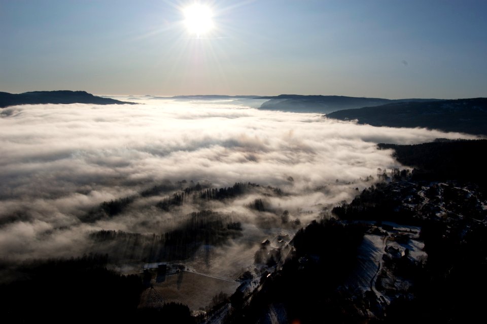 Countryside, Fog, Valley