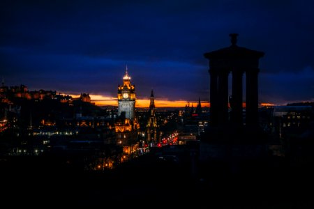 Edinburgh, United kingdom, Nightview