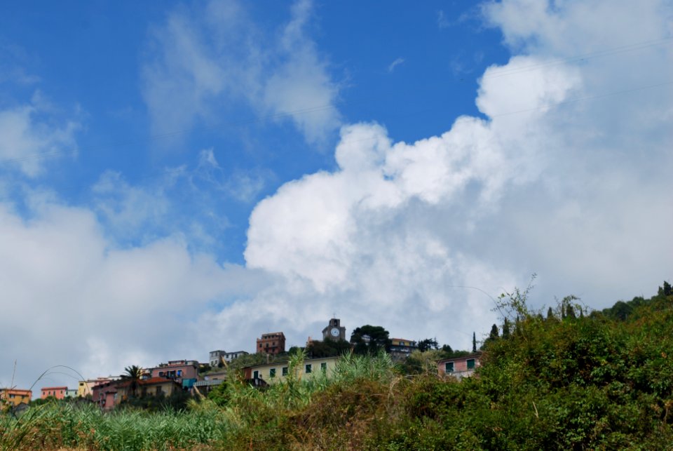 Italy, Framura, Clouds