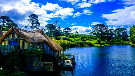 Hobbiton movie set, New zeal, The shire