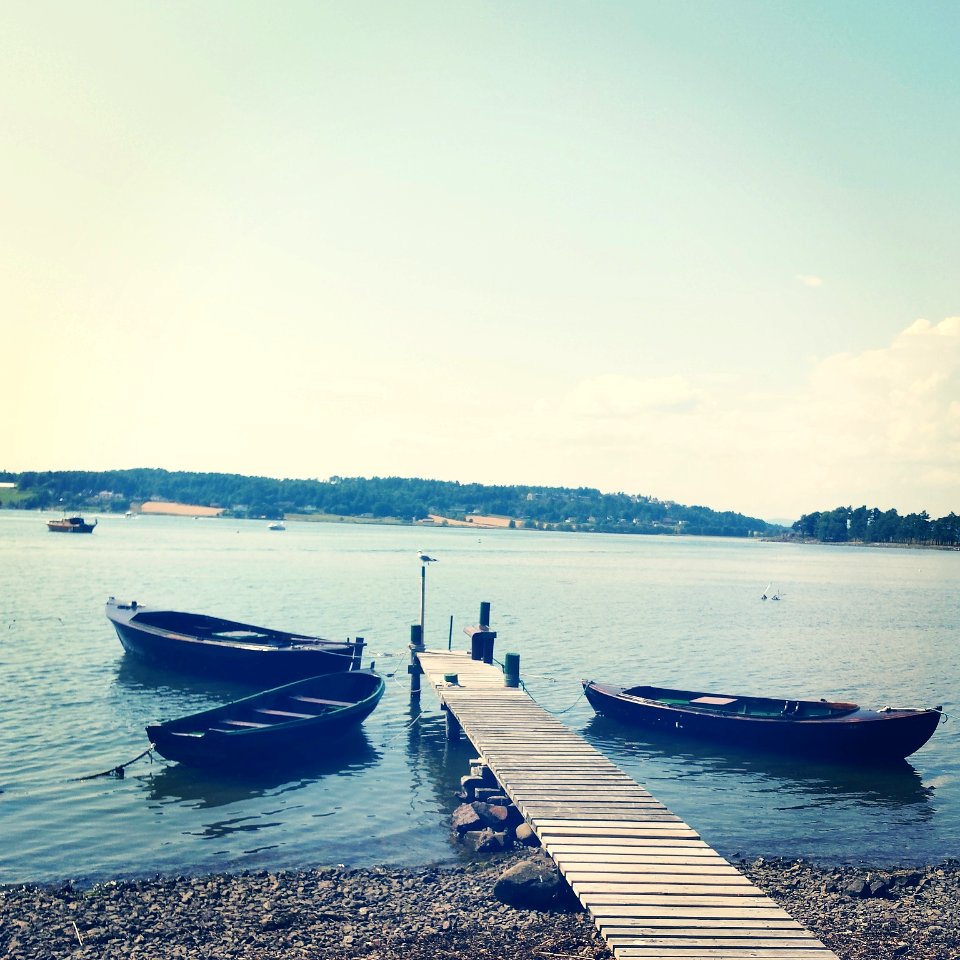 Harbor, Norway, River photo