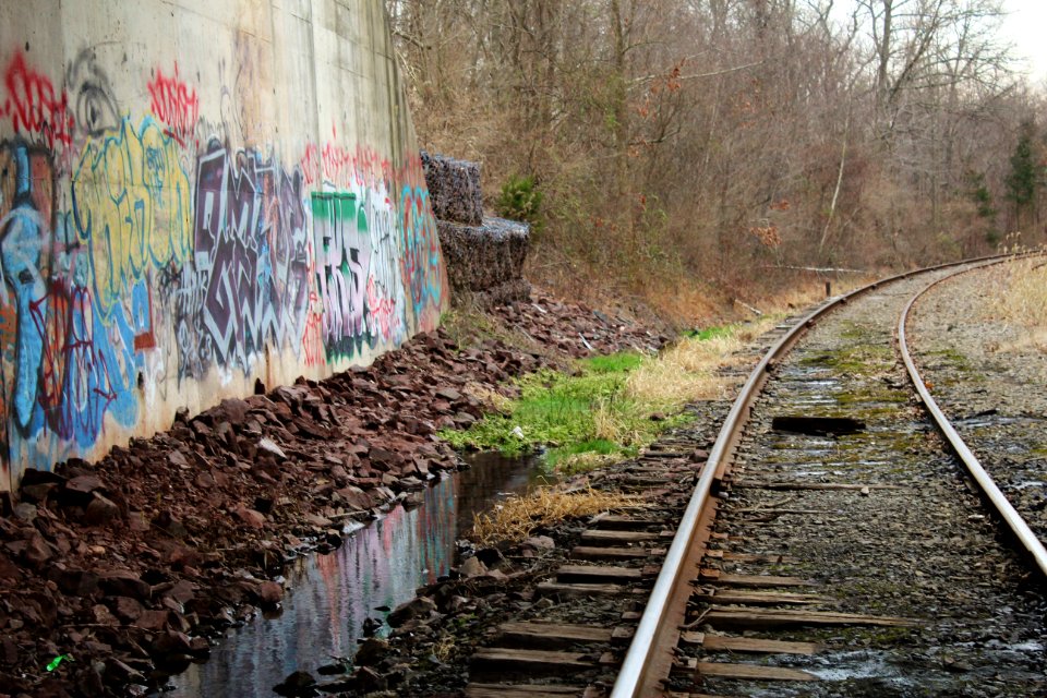 Bucks county, United states, Railroad