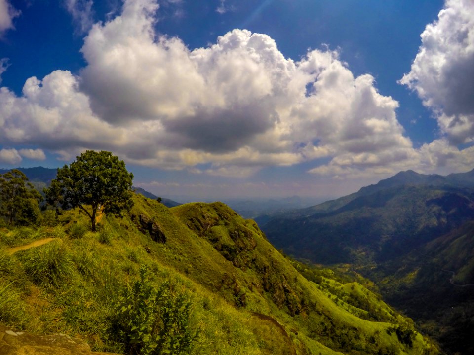 landscape photography of mountain