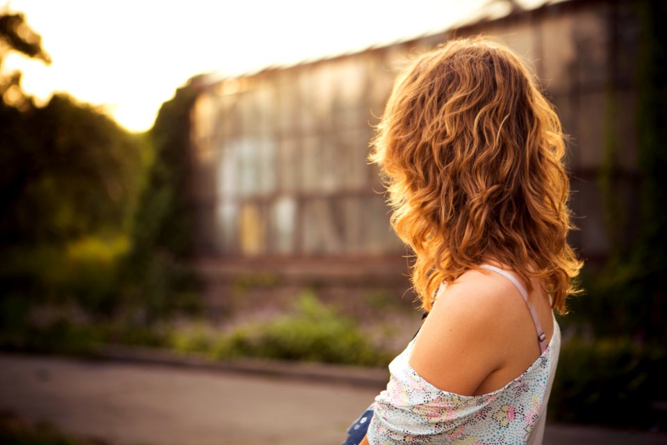 woman wearing white and punk hot shoulder top