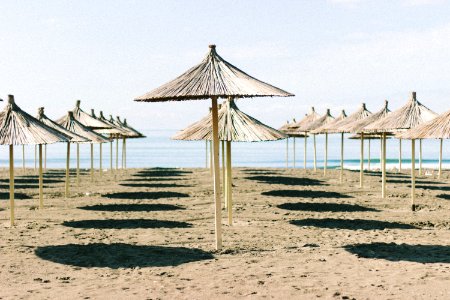 Albania, Shngjin, Sea