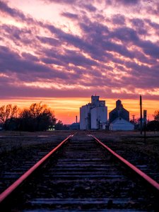 Tracks, Railroad, Elevator