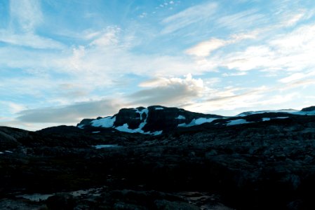 Norway, Finse, Sunrise