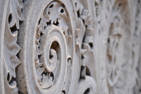 Church old sculpture