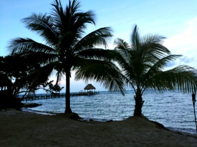 Belize, Placencia, Sunset photo