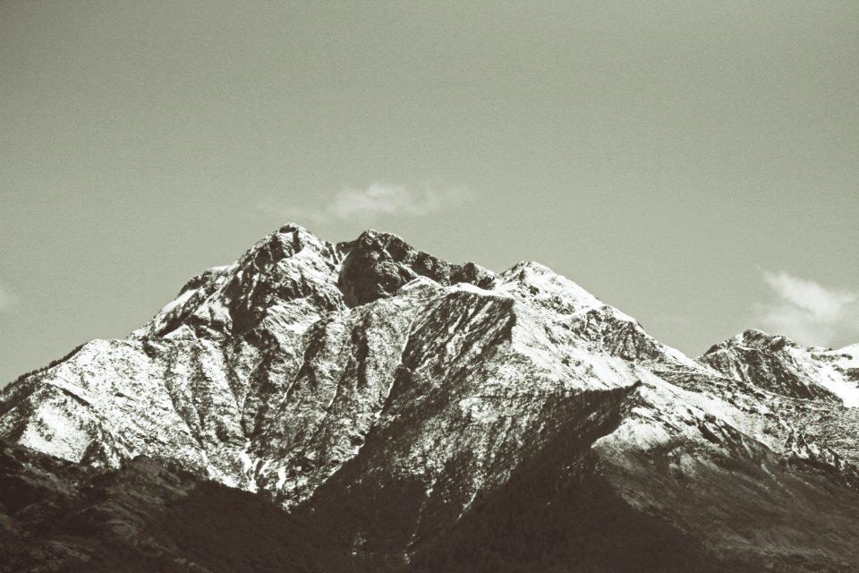 Orselina, Switzerl, Black  white