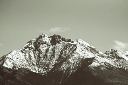 Orselina, Switzerl, Black  white